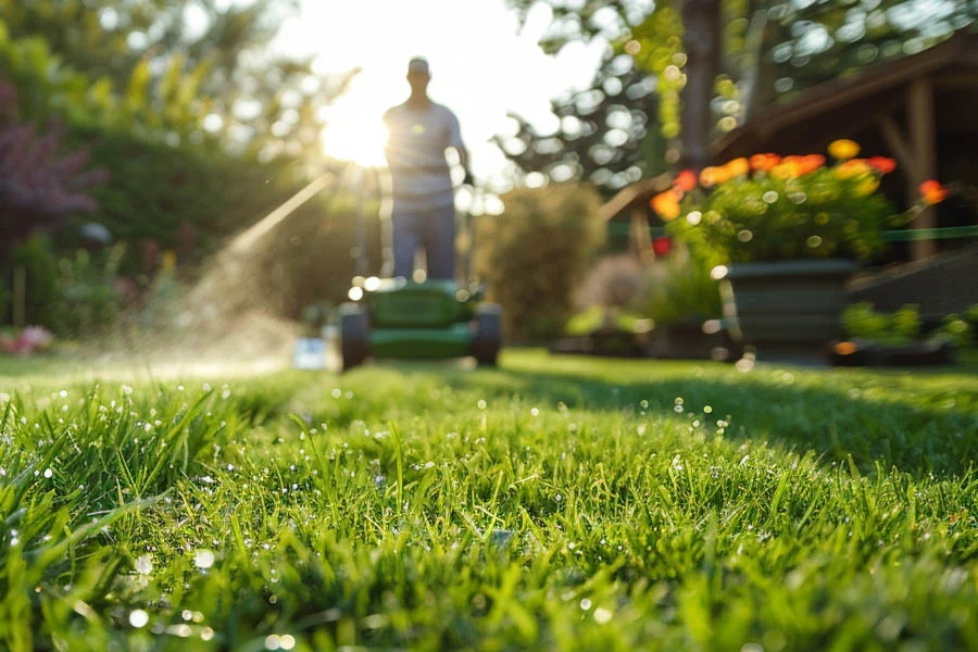 small battery lawn mower